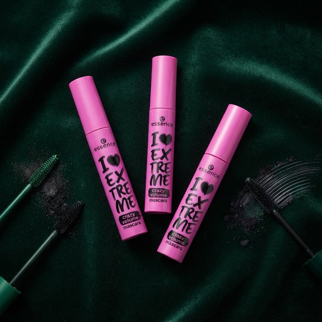 Essence I Love Extreme Crazy Volume Mascara | Intense Volume & Dramatic Length For Lashes