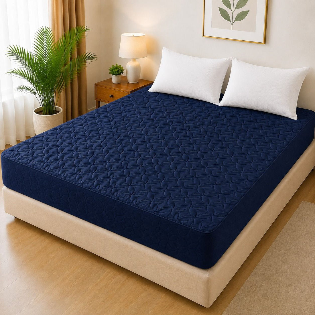 Ultrasonic Quilted Waterproof Mattress Protector