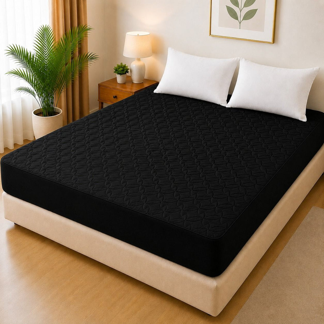 Ultrasonic Quilted Waterproof Mattress Protector