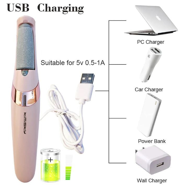 Kimisky Electric Foot Callus Remover - High Quality Big Box
