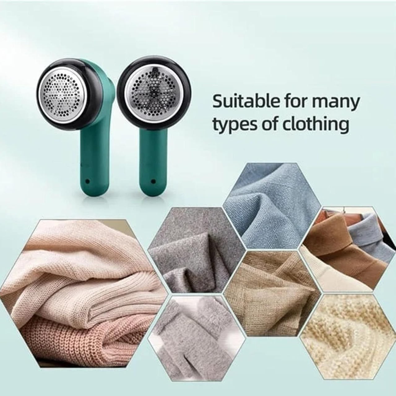 Rechargeable Lint Remover – Portable Electric Fabric Shaver For Clothes, Sweaters & Upholstery