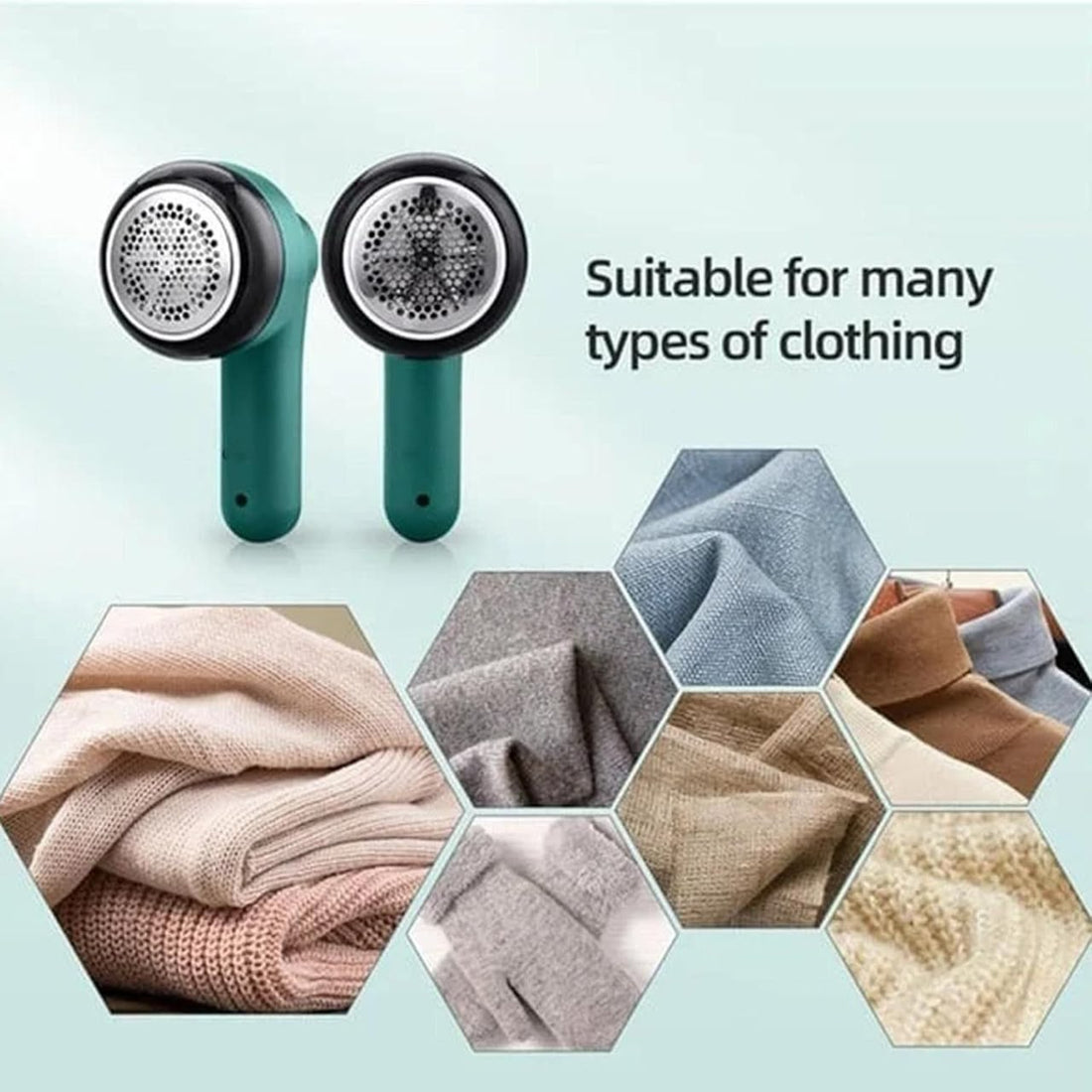 Rechargeable Lint Remover – Portable Electric Fabric Shaver For Clothes, Sweaters & Upholstery