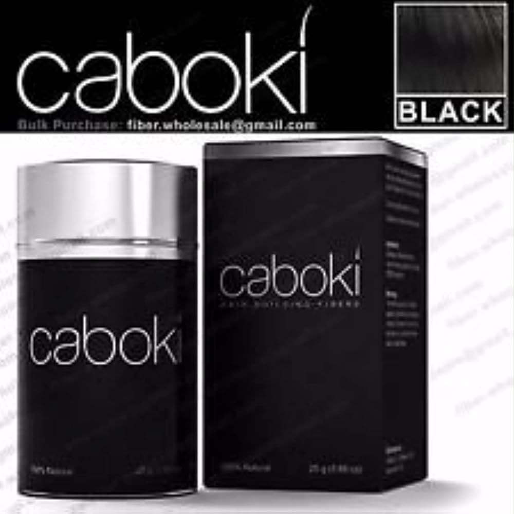Caboki Hair Fibers – Instant Hair Volumizer & Thickening Fibers For A Fuller, Natural-Looking Hairstyle 25g