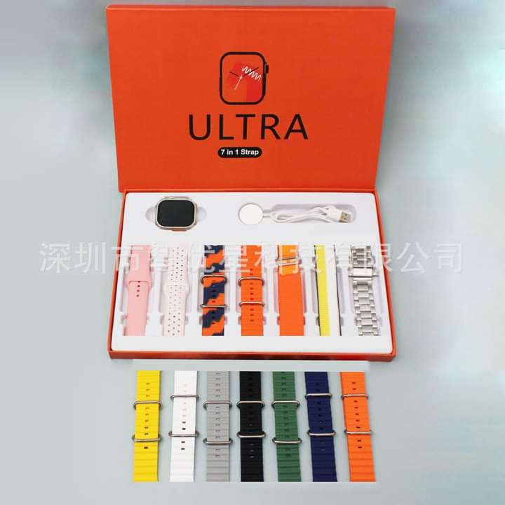 7-In-1 Ultra Smart Watch – Advanced Multi-Feature